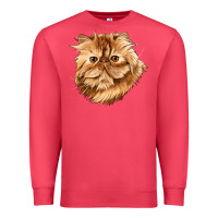 Cardinal Persian Cat Face Premium Sweatshirt - LillyAllenDesigns
