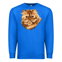 True Royal Persian Cat Face Premium Sweatshirt - LillyAllenDesigns