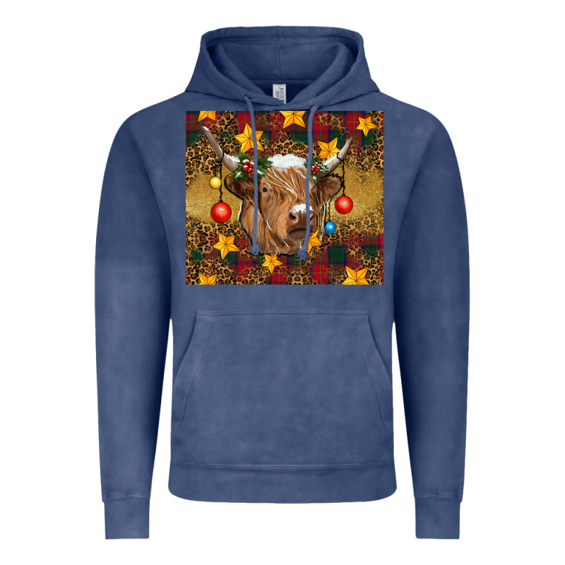 Christmas Cow Vintage Hoodie by RanaPortraitStore | Teevron