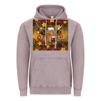 Vintage Zinc Christmas cow Vintage Hoodie - RanaPortraitStore