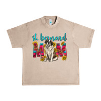 French Oak western st bernard mom Urban Heavy Tee - texasbilliewilder