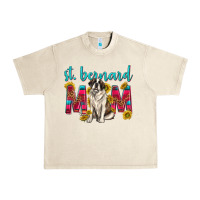Sandshell western st bernard mom Urban Heavy Tee - texasbilliewilder