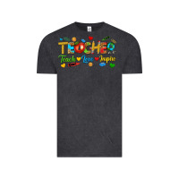 Vintage Black teacher teach love inspire tbw Vintage Tee - texasbilliewilder