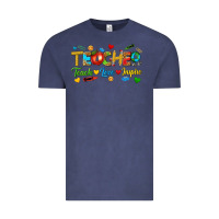 Vintage Denim teacher teach love inspire tbw Vintage Tee - texasbilliewilder