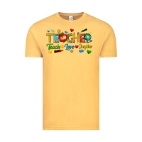 Vintage Mustard teacher teach love inspire tbw Vintage Tee - texasbilliewilder