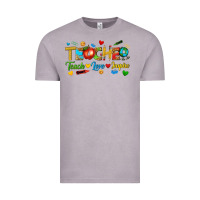 Vintage Zinc teacher teach love inspire tbw Vintage Tee - texasbilliewilder