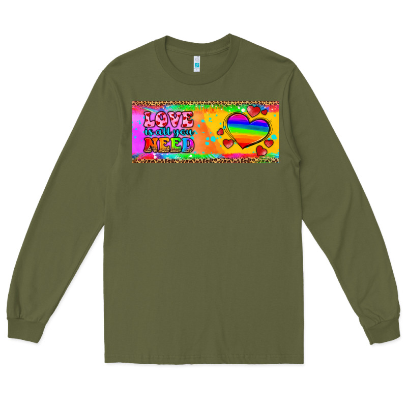 Love Is All You Need  Mug 15 Oz Long Sleeve Tee by HRA Design Shop | Teevron