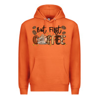 Carrot but first coffee Premium Hoodie - MaliasSmallBusiness