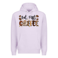 Lilac but first coffee Premium Hoodie - MaliasSmallBusiness