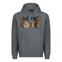 Rock but first coffee Premium Hoodie - MaliasSmallBusiness