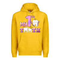 Lemon my first tooth with teeth for girls Premium Hoodie - AdoDesignShop