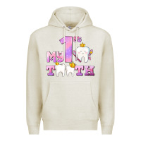 Oatmeal Heather my first tooth with teeth for girls Premium Hoodie - AdoDesignShop