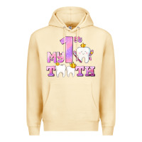 Pina Colada my first tooth with teeth for girls Premium Hoodie - AdoDesignShop