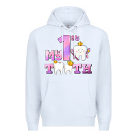 White my first tooth with teeth for girls Premium Hoodie - AdoDesignShop