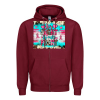 Burgundy her fight is our fight Zipper Hoodie - JahusDesignShop