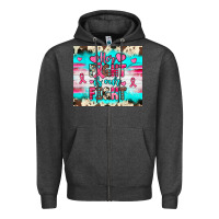 Charcoal Heather her fight is our fight Zipper Hoodie - JahusDesignShop