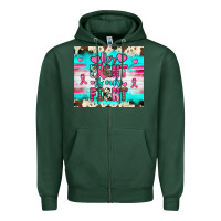 Sports Green her fight is our fight Zipper Hoodie - JahusDesignShop