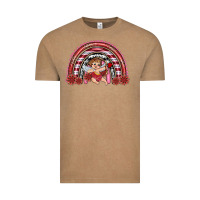 Vintage Coffee valentine's day cupid rainbow Vintage Tee - RanaPortraitStore