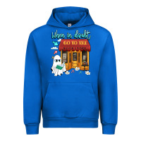Cobalt when in doubt go to the bookstore Urban Hoodie - Artiststas