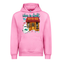 Fuchsia Pink when in doubt go to the bookstore Urban Hoodie - Artiststas