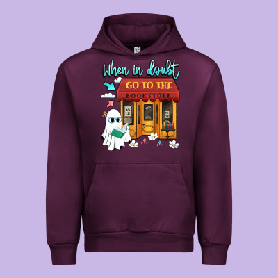 When In Doubt Go To The Bookstore Urban Hoodie Designed By Artiststas