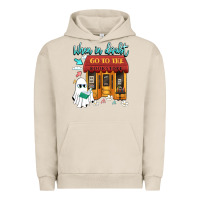 Pigment French Oak when in doubt go to the bookstore Urban Hoodie - Artiststas