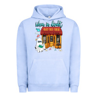 Pigment Grape Ice when in doubt go to the bookstore Urban Hoodie - Artiststas