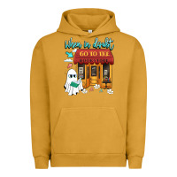 Pigment Peanut Butter when in doubt go to the bookstore Urban Hoodie - Artiststas