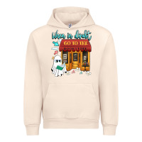 Sandshell when in doubt go to the bookstore Urban Hoodie - Artiststas