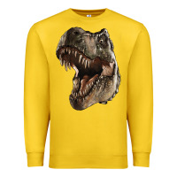 Lemon Tyrannosaurus T Rex Face Premium Sweatshirt - LillyAllenDesigns