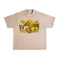 French Oak frog coffee cups Urban Heavy Tee - Zillion Design Studio