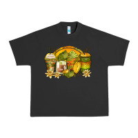 Pigment Black frog coffee cups Urban Heavy Tee - Zillion Design Studio