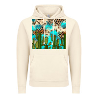 Vintage Artic cactus turquoise leopard cowhide tumbler rana Vintage Hoodie - RanaPortraitStore