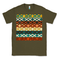 Army Green native american aztec seamless pattern 1 Classic Tee - BundleAndBundleShop