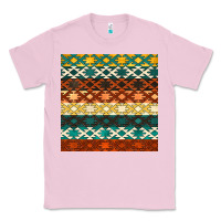 Bubblegum Pink native american aztec seamless pattern 1 Classic Tee - BundleAndBundleShop