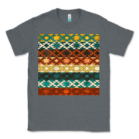 Charcoal Heather native american aztec seamless pattern 1 Classic Tee - BundleAndBundleShop