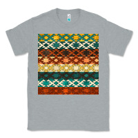 Heather Grey native american aztec seamless pattern 1 Classic Tee - BundleAndBundleShop
