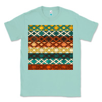 Seafoam native american aztec seamless pattern 1 Classic Tee - BundleAndBundleShop