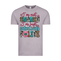 Vintage Zinc i m not snarky i m just selectively polite Vintage Tee - Zillion Design Studio