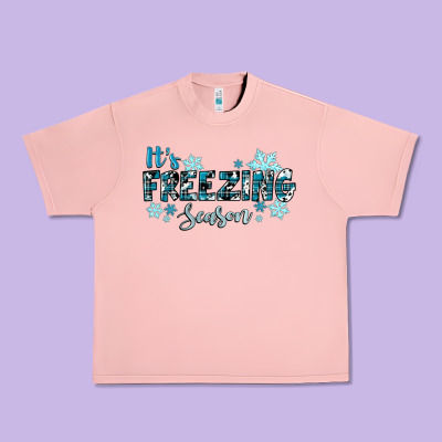 It's Freezing Season Winter Urban Heavy Tee Designed By Ranaportraitstore