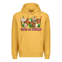 Mustard chicken   coffee cups Premium Hoodie - MaliasSmallBusiness