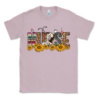 Lilac nurse sunflower Classic Tee - FaDigitalArtStudio