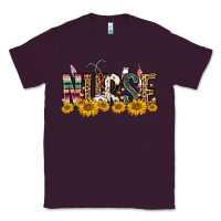 Plum nurse sunflower Classic Tee - FaDigitalArtStudio