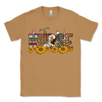 Toasted Coconut nurse sunflower Classic Tee - FaDigitalArtStudio