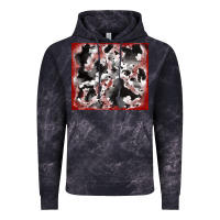 Cloud Black cowhide glitter tooled leather Vintage Hoodie - RanaPortraitStore
