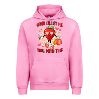 Fuchsia Pink hang on,let me girl math this Urban Hoodie - Artiststas