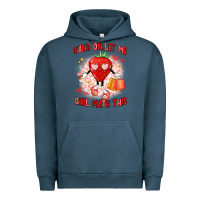 Pigment Midnight Navy hang on,let me girl math this Urban Hoodie - Artiststas