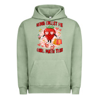 Pigment Oil Green hang on,let me girl math this Urban Hoodie - Artiststas