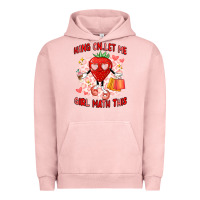Pigment Salmon hang on,let me girl math this Urban Hoodie - Artiststas