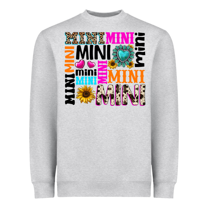 Mini Gemstone Sunflower Heavyweight Sweatshirt by texasbilliewilder | Teevron